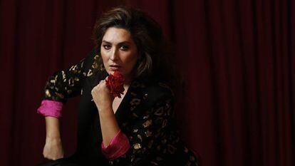 Estrella Morente, en el Teatro Real de Madrid en febrero.