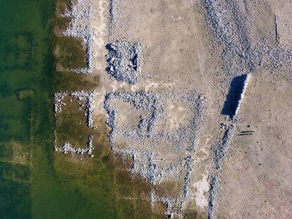 El río en la provincia de Cáceres es una sucesión de embalses, que en muchos casos inundaron pueblos y ruinas romanas. / FOTO Y VÍDEO PACO PUENTES