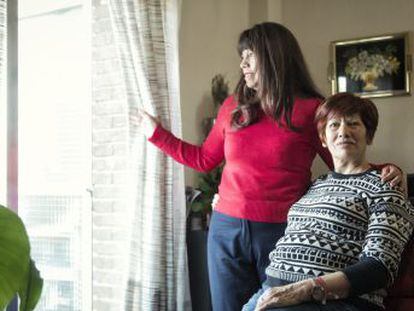 La ecuatoriana Azucena Vizcaíno y la española Rosalía Vicente sobrevivieron a años de malos tratos de sus parejas