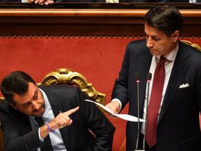 Giuseppe Conte presenta su renuncia al presidente de Italia, Sergio Mattarella, que comenzará una ronda de consultas con los partidos