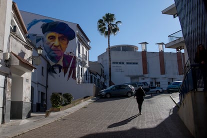 Calle Gil Vélez, en la localidad onubense de Nerva. 