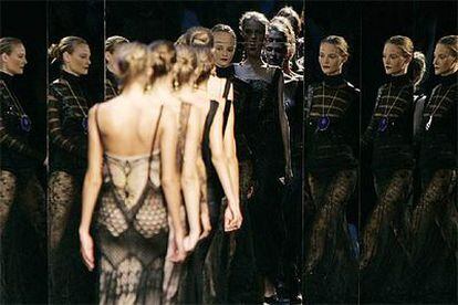 Imagen de un desfile de moda celebrado en Milán en septiembre de 2005.