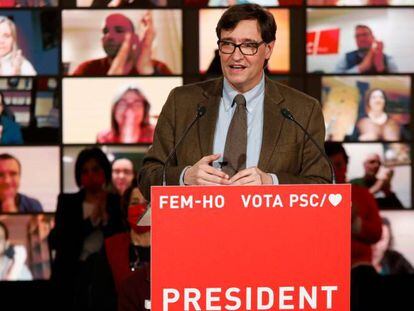 PSC ganaría las elecciones en votos y ERC se impondría en escaños, según los sondeos