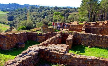 El poblado ibérico de Ullastret, en Girona.