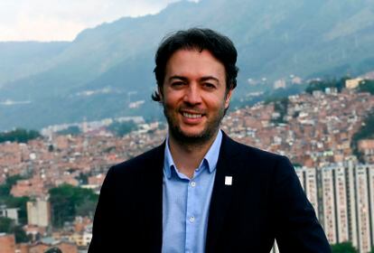 The mayor of Medellín, Daniel Quintero, in a portrait from June 2020.
