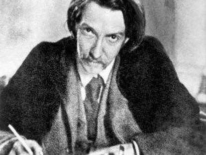 El escritor escocés Robert Louis Stevenson.