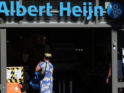 Supermercado Albert Heijn en Amsterdam (Holanda).