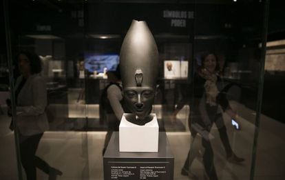 Exposicion “Faraon Rey de Egipto” en el Caixaforum de Madrid.