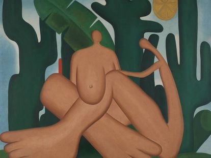 'Antropofagia' (1929) es, junto con 'La negra' y 'Abaporu', una de las obras fundamentales de la artista.