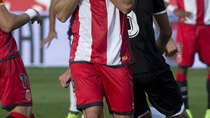 `&Agrave;lex Granell, en el duelo ante el Sevilla. 