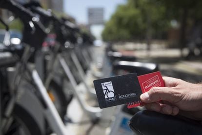 El servicio de BiciMad se podrá utilizar con las tarjetas sin contacto del Consorcio Regional de Transportes de Madrid.
