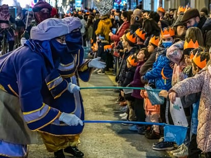 Cabalgata de Reyes, en Cataluña.