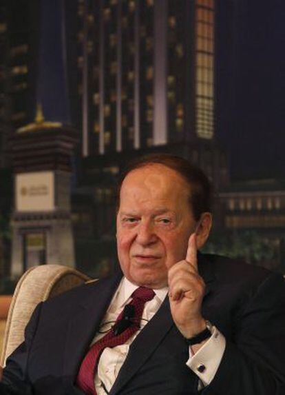 Sheldon Adelson.