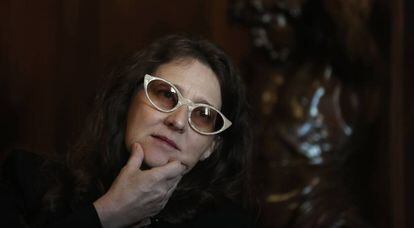 La directora de cine argentina Lucrecia Martel, en Casa Am&eacute;rica en Madrid.    