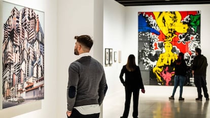 Exposición 'Visiones expandidas. Fotografía y experimentación' en el CaixaForum de Madrid.