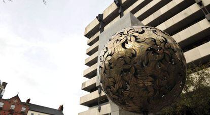 Sede del Banco Central de Irlanda en Dublín.
