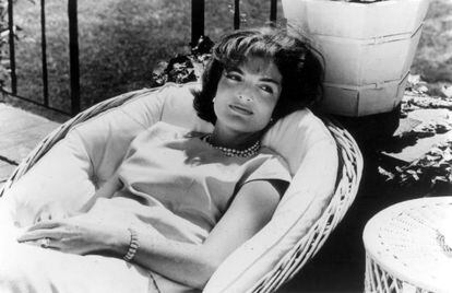 Jackie Kennedy, en la &eacute;poca en que manten&iacute;a correspondencia con el sacerdote irland&eacute;s Joseph Leonard.