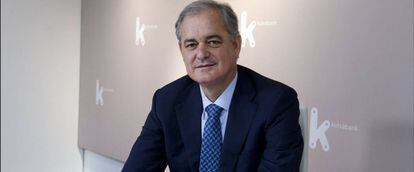 Javier Garc&iacute;a Lurue&ntilde;a, presidente de laa Banca Privada de Kutxabank