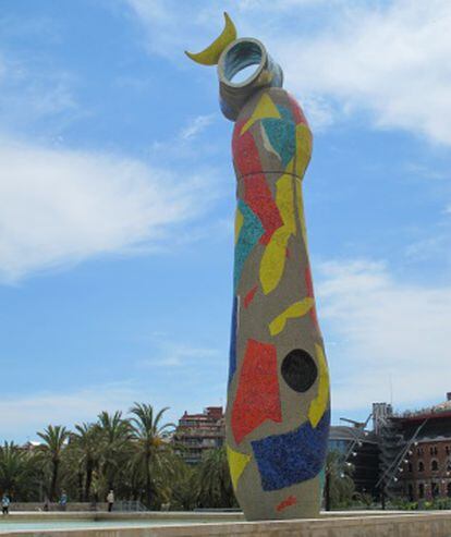 'Dona i Ocell', de Joan Miró.