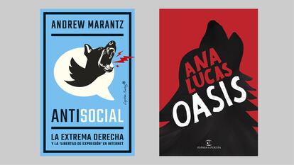 Portadas de 'Antisocial' y 'Oasis'.