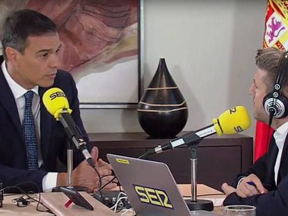 En vídeo, recopilación de las frases de Pedro Sánchez sobre Pablo Iglesias en su entrevista en 'Hoy por hoy', de la Cadena Ser.