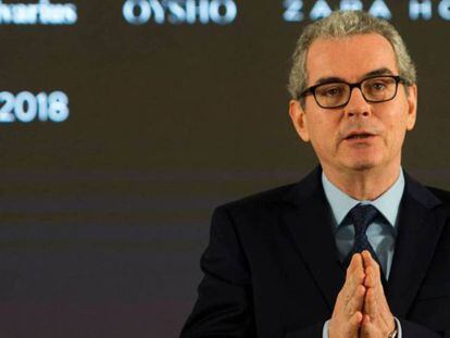 El presidente de Inditex, Pablo Isla