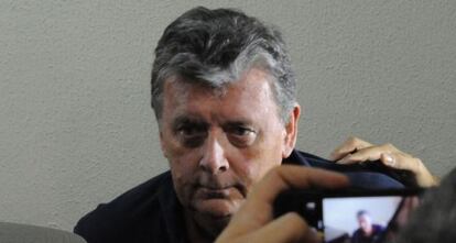Ray Whelan, después de ser detenido el pasado lunes.
