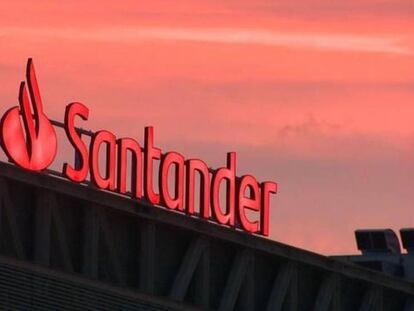 Logotipo de Banco Santander