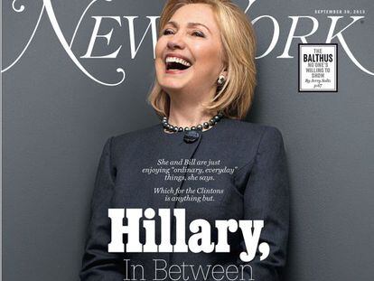 Portada de la revista &#039;New York&#039;, con la entrevista de Hillary Clinton.