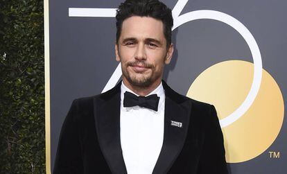 James Franco, en la pasada gala de los Globos de Oro.