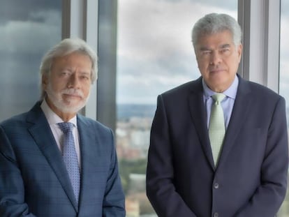 Luis y Mauricio Amodio, primeros accinistas de OHL.