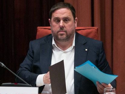 El vicepresidente del Gobierno catal&aacute;n, Oriol Junqueras.