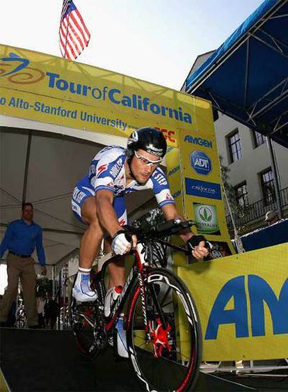 Tom Boonen, en la Vuelta a California.