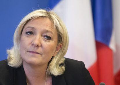 La l&iacute;der ultraderechista Merine Le Pen.