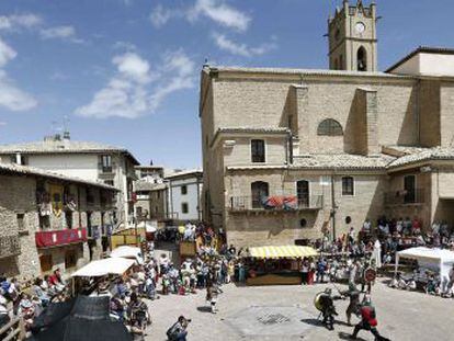 Fiesta medieval de Artajona, declarada de Inter&eacute;s Tur&iacute;stico de Navarra