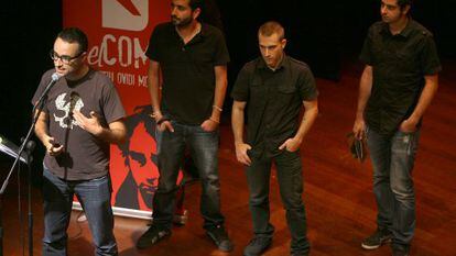 Els components del grup Obrint Pas.