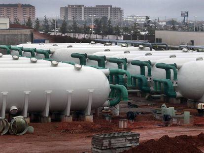 Instalaciones de la desaladora de Oropesa. 