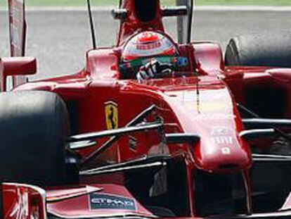 Ferrari exhibe el músculo que conquistó al Santander