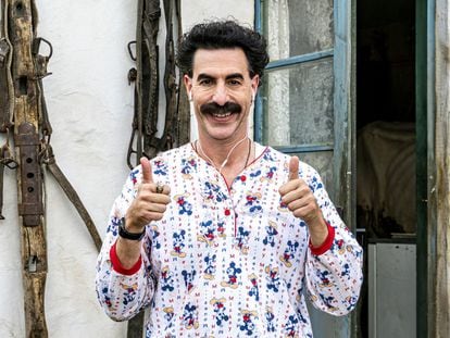 Sacha Baron Cohen en la piel de Borat.