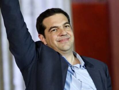 El líder de la colación de izquierda Syriza, Alexis Tsipras. REUTERS/Giorgos Moutafis (GREECE - Tags: POLITICS ELECTIONS BUSINESS)