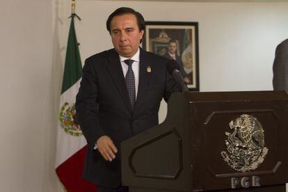 Tomás Zerón, en una foto en sus años al frente de la AIC, durante el sexenio de Peña Nieto.
