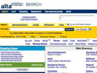 Altavista echa el cierre