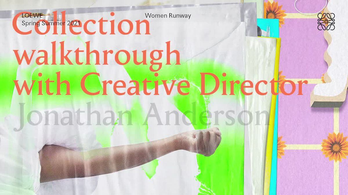 THE COLLECTION WALKTHROUGH WITH JONATHAN ANDERSON