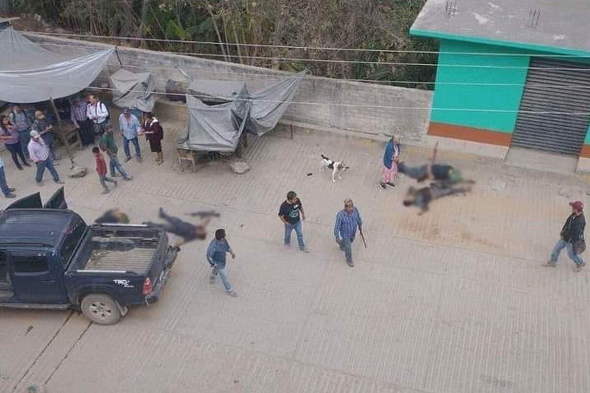 Tiroteo deja cinco muertos en Santiago Amoltepec, Oaxaca