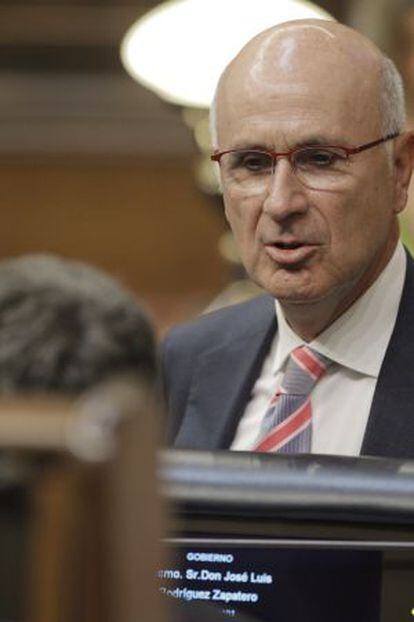 Duran Lleida, durante el debate.