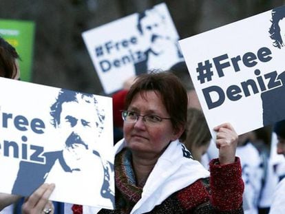 Manifestación por la libertad de Deniz Yücel. En vídeo: Declaraciones del ministro alemán de Exteriores.