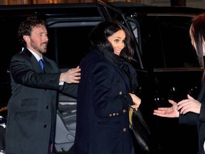 Meghan Markle, en Nueva York.