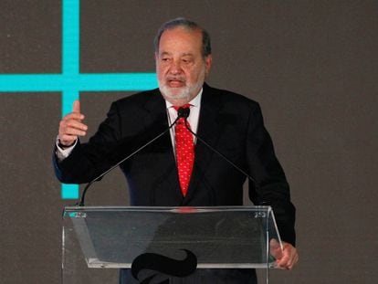 El empresario mexicano Carlos Slim, primer accionista de FCC.