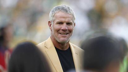 Brett Favre, en 2016 en Green Bay.