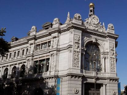 Fachada del Banco de España